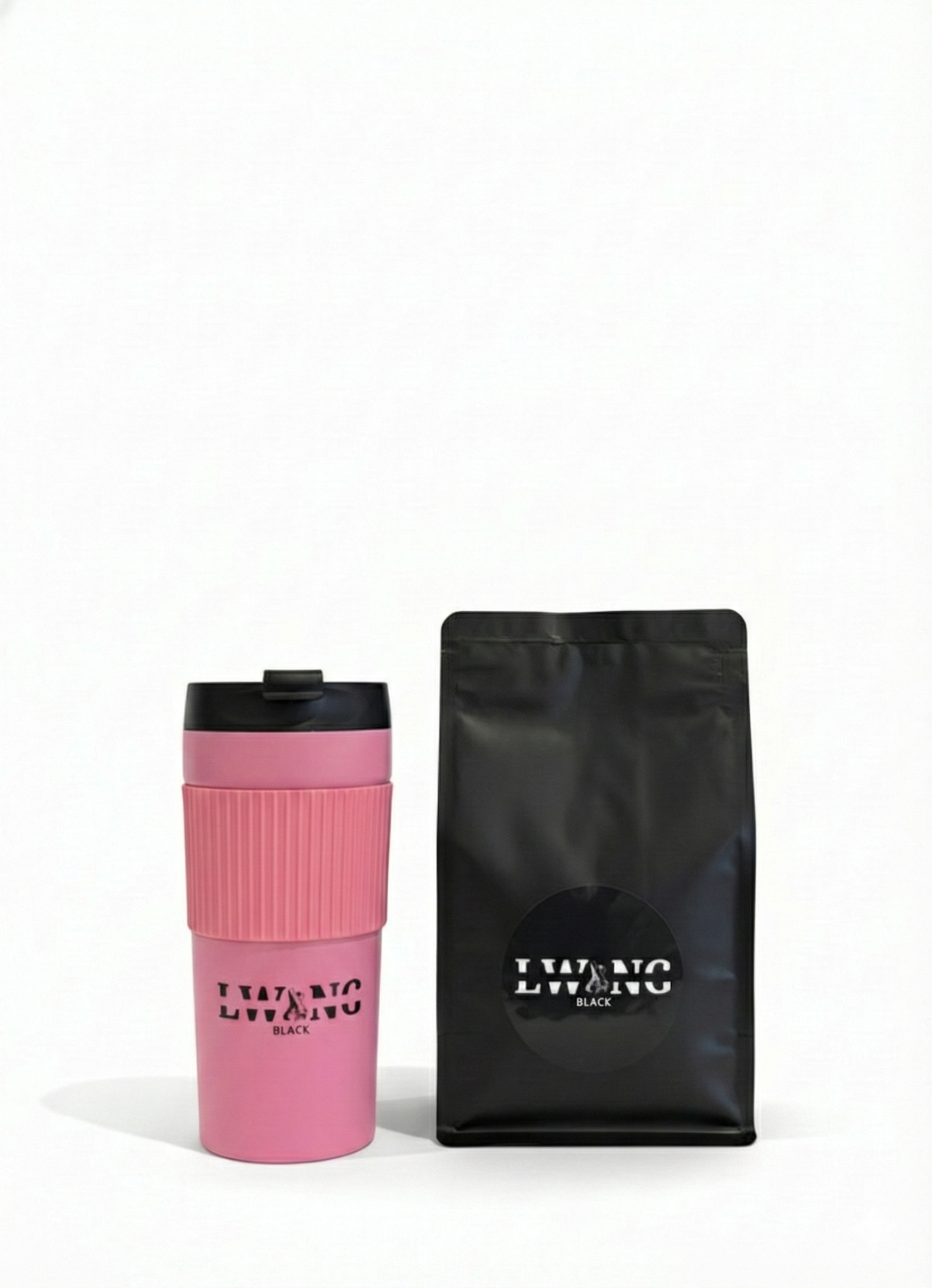 250g Lwang Black + Pink French Press