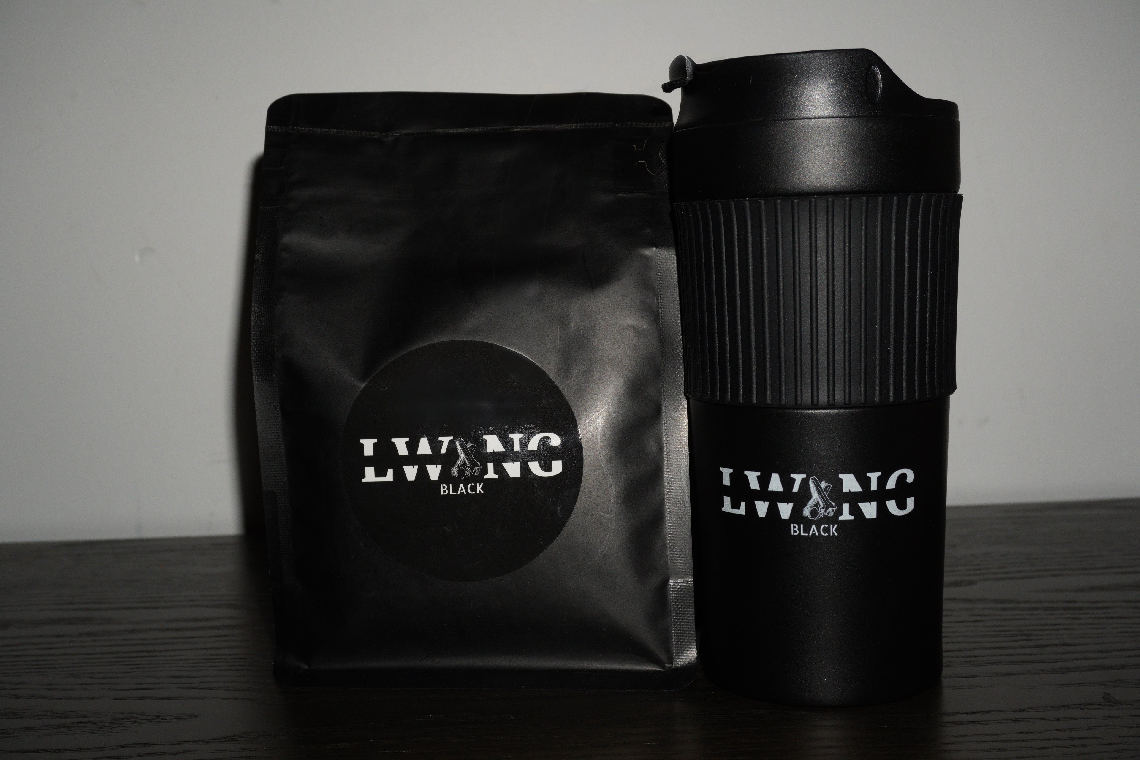 250g Lwang Black Coffee + French Press (Choose Your Colour)
